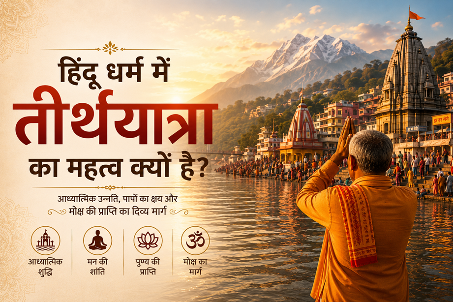 हिंदू धर्म में तीर्थयात्रा का महत्व क्यों है?